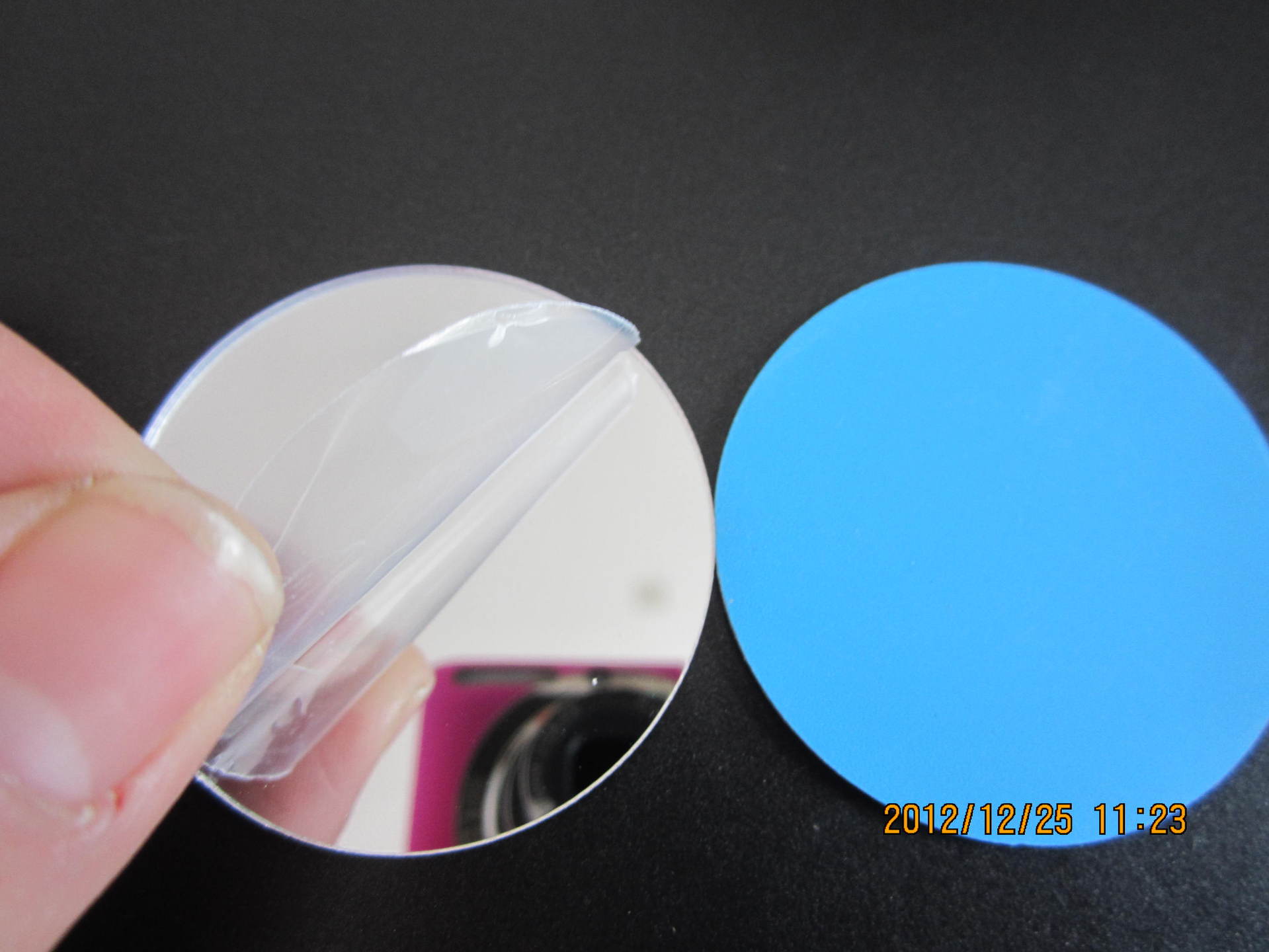 义乌厂家供应1mps环保镜片 保护膜镜片 直销塑料镜片  不碎塑胶镜