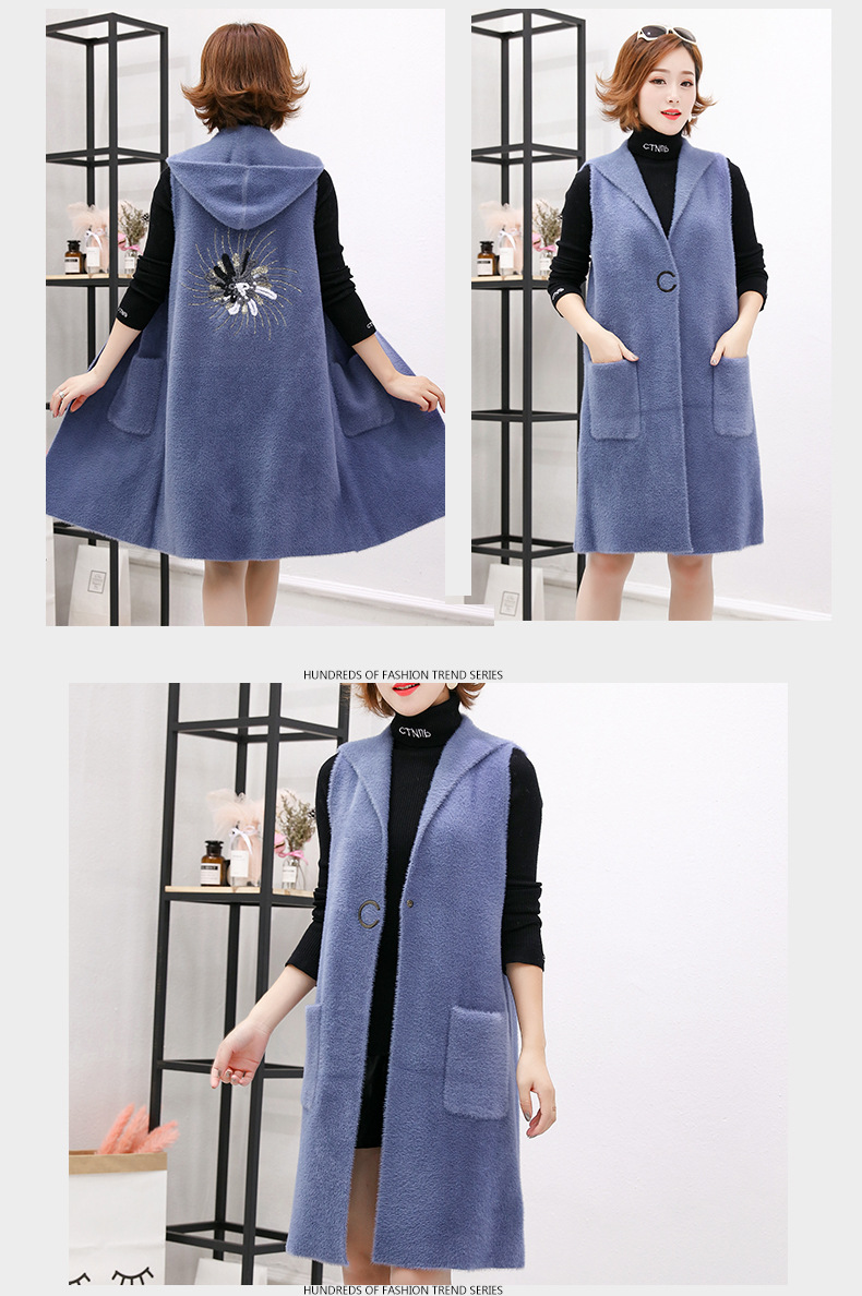 Gilet femme AUTOMNE DE BASE en Tricot - Ref 3316424 Image 33