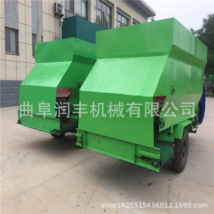 电动输送料设备 福州圈养牛羊撒料车