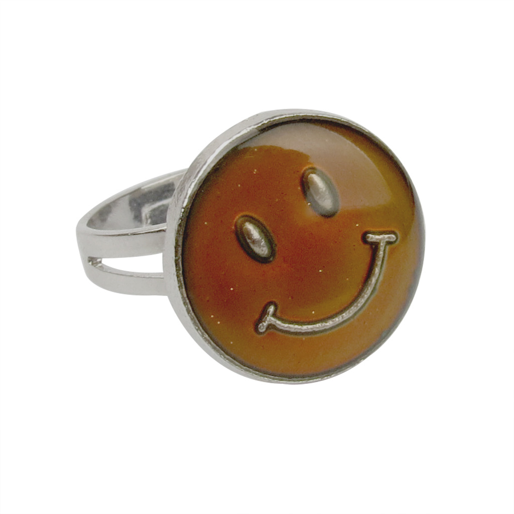 Anillo De Pareja De Cara Sonriente De Moda display picture 3