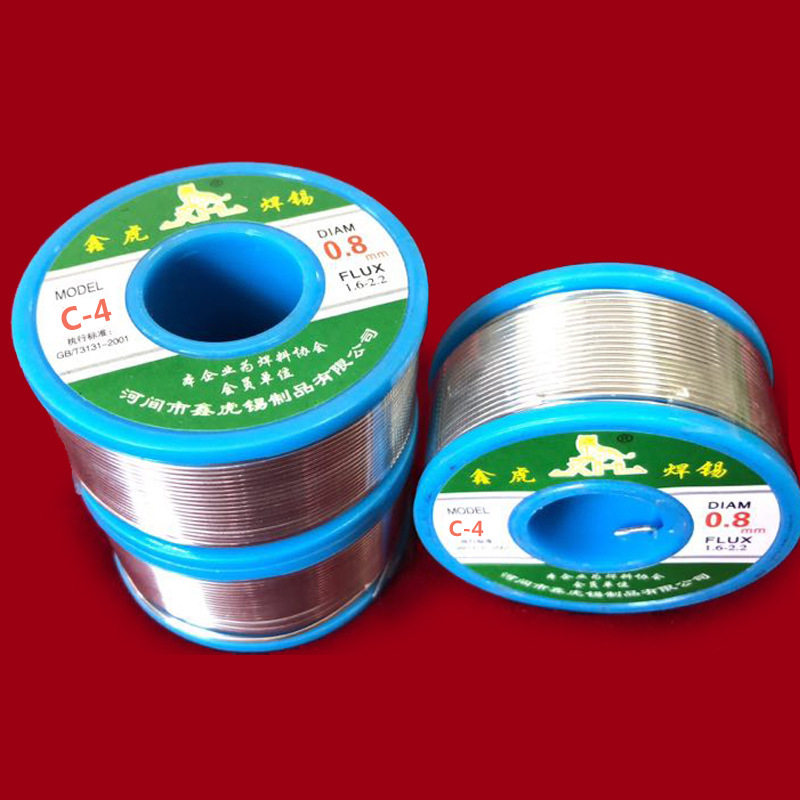 鑫虎焊锡制品含锡量10%锡量焊锡丝0.8mm-2.3mm锡线生产厂家可定制