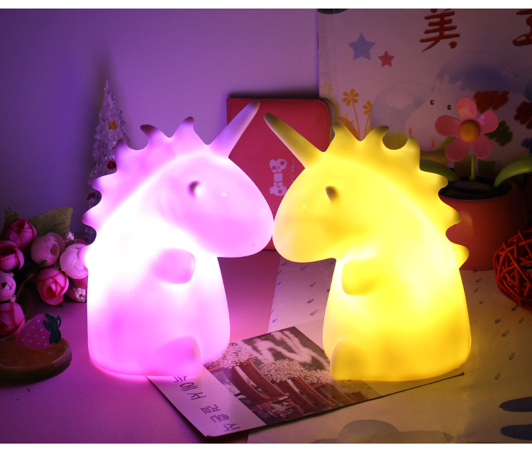 Creative Small Night Lamp Led Colorful Moon-light Lamp New Exotic Cartoon Cute Bedside Lamp Night Light Night Light Wholesale display picture 4