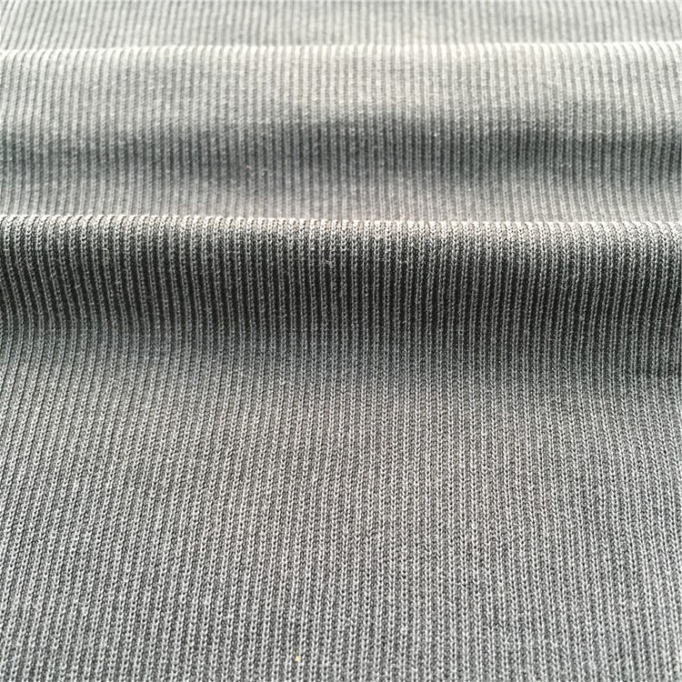 厂家供应针织仿铜氨1*1罗纹165G 莫代尔涤砂洗布 流行畅销