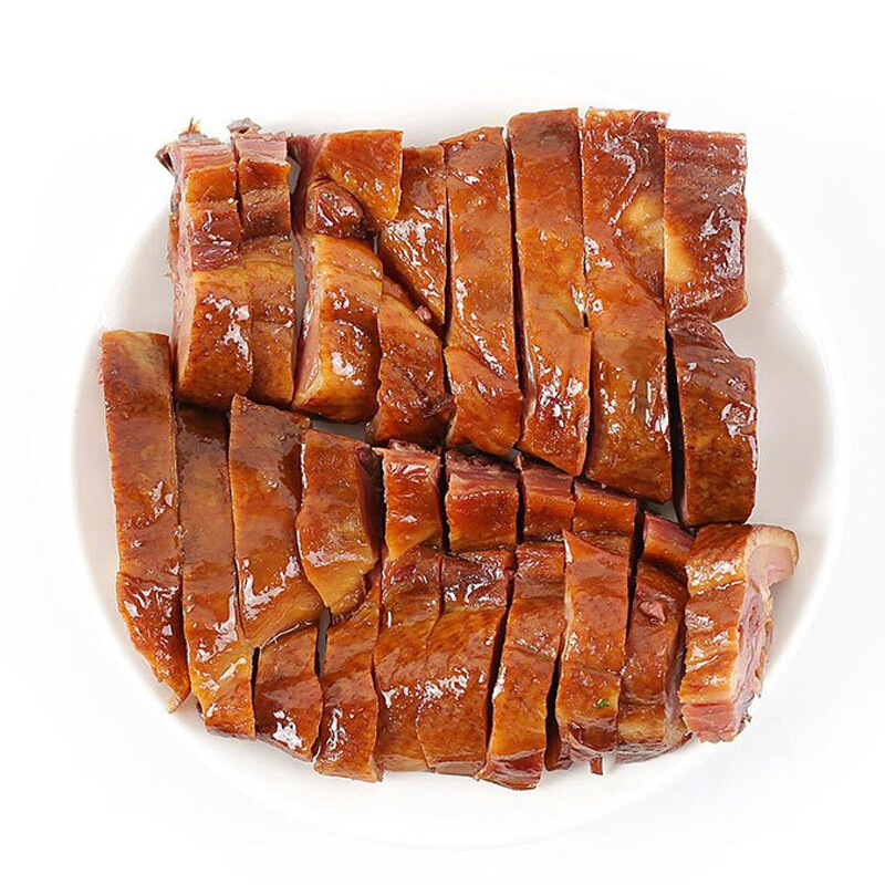 秋林里道斯 酱福系列 叉烧鸭五香烤鸭酱板鸭 卤味熟食整只装655g|ms