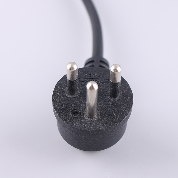 大量生产 电源线插头 三芯电源线 电源线 泰国插头 供应