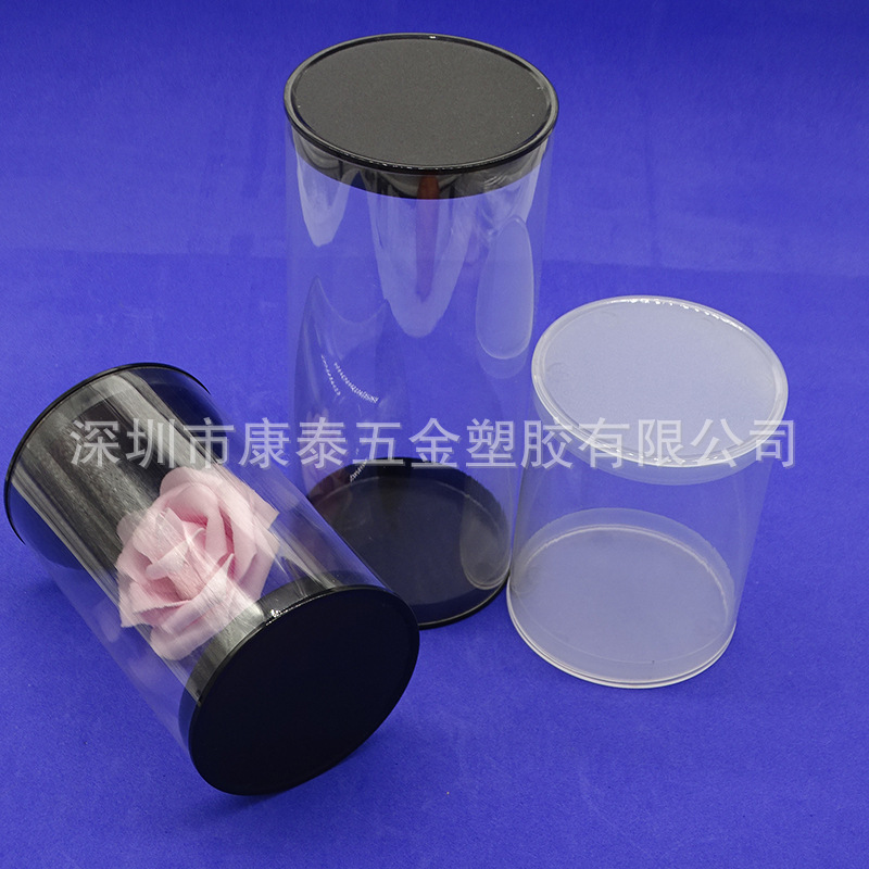 厂价供应塑料包装管 PET透明圆管 PET塑料圆盒直径45MM