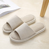 Japanese non-slip slippers for beloved suitable for men and women indoor, cotton and linen