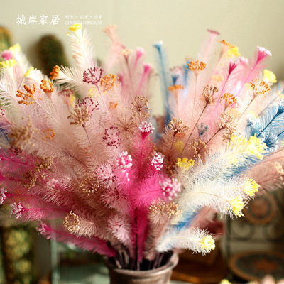 【城岸B0027】小號仙仙草 PE泡沫仿真花假花絹花塑料花工廠批發