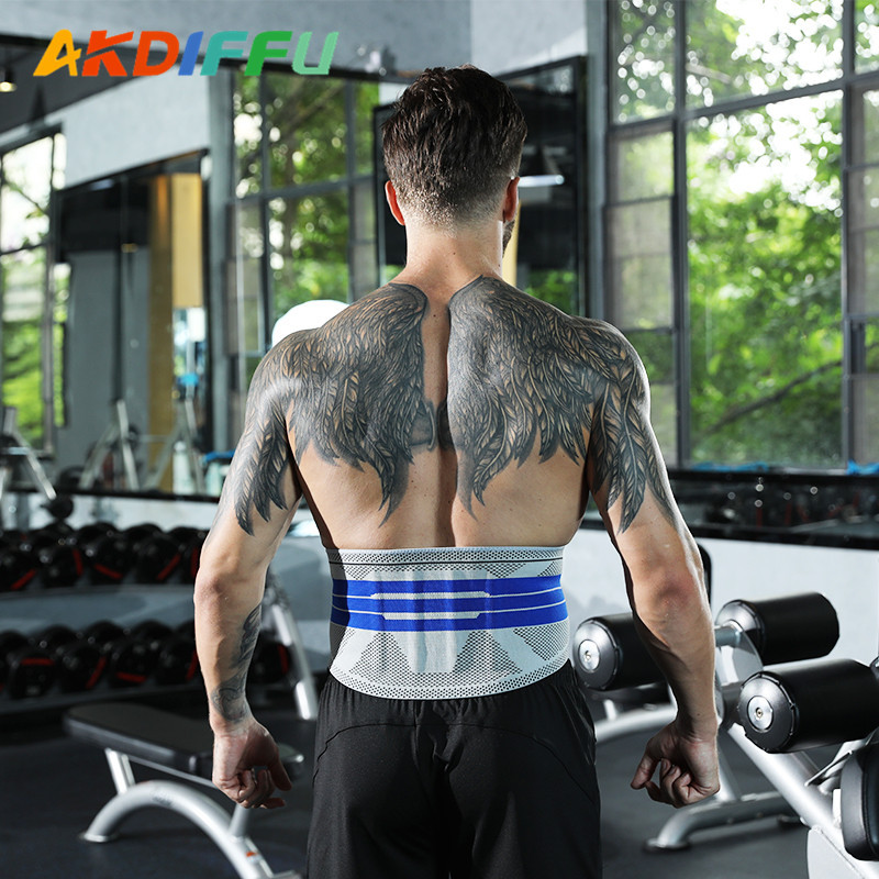 Deportes fábrica de equipos de protección al por mayor de compresión soporte de protección de levantamiento de pesas lumbar cinturón de fitness al por mayor