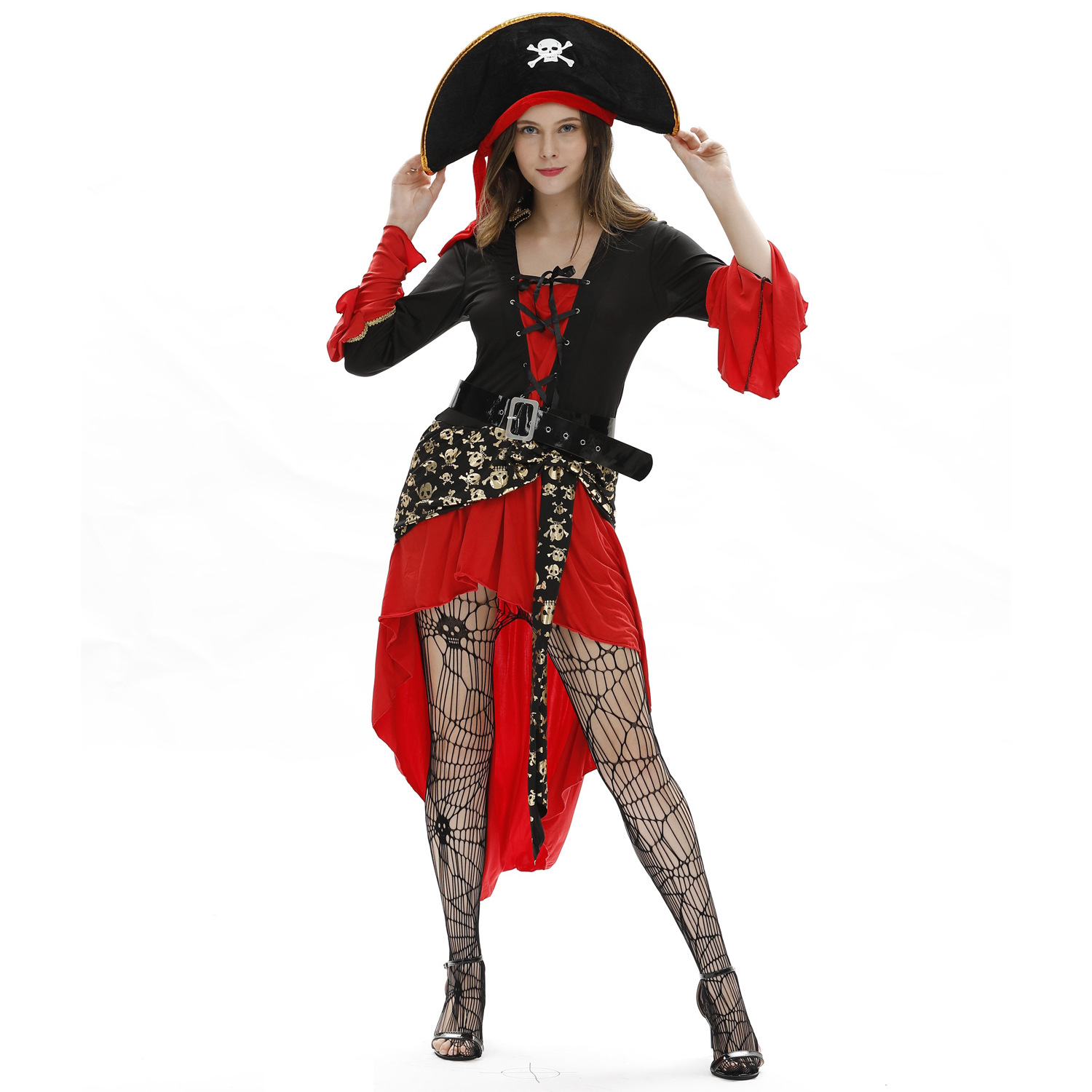 Halloween Female Pirate Cosplay Costume NSMRP79085