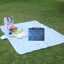 春游草坪餐布可定logo野餐垫草坪户外垫便携野外沙滩垫子收纳款
