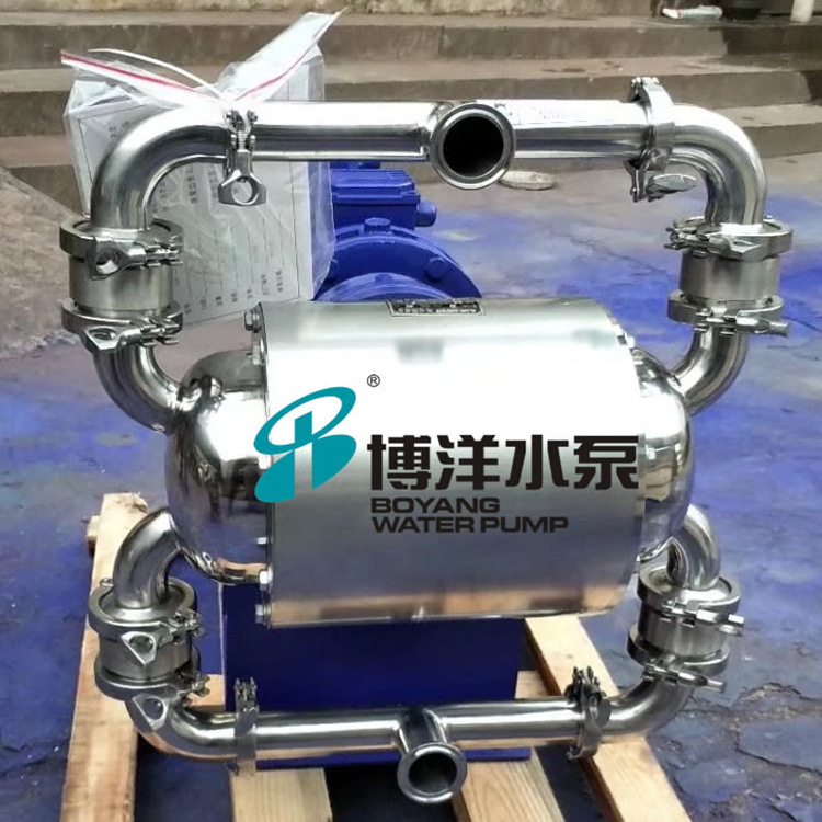 不锈钢食品级DBW型卫生级隔膜泵 啤酒厂，饮料厂专用电动隔膜泵