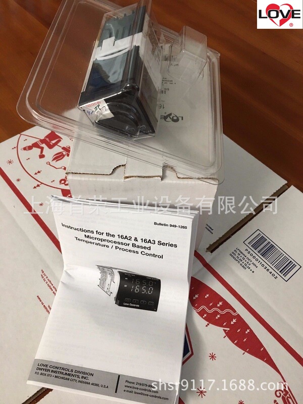 American Love controls 16a2030 16a2050 Process Temperature Controller