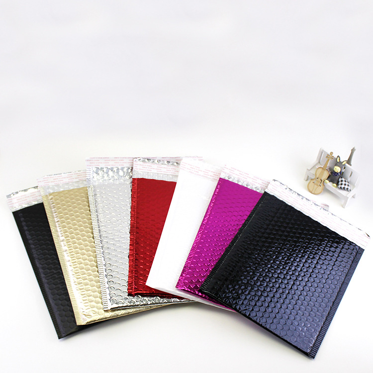 玫红色 镀铝膜气泡信封袋 邮寄袋230*270+50mm 整箱发货 包邮