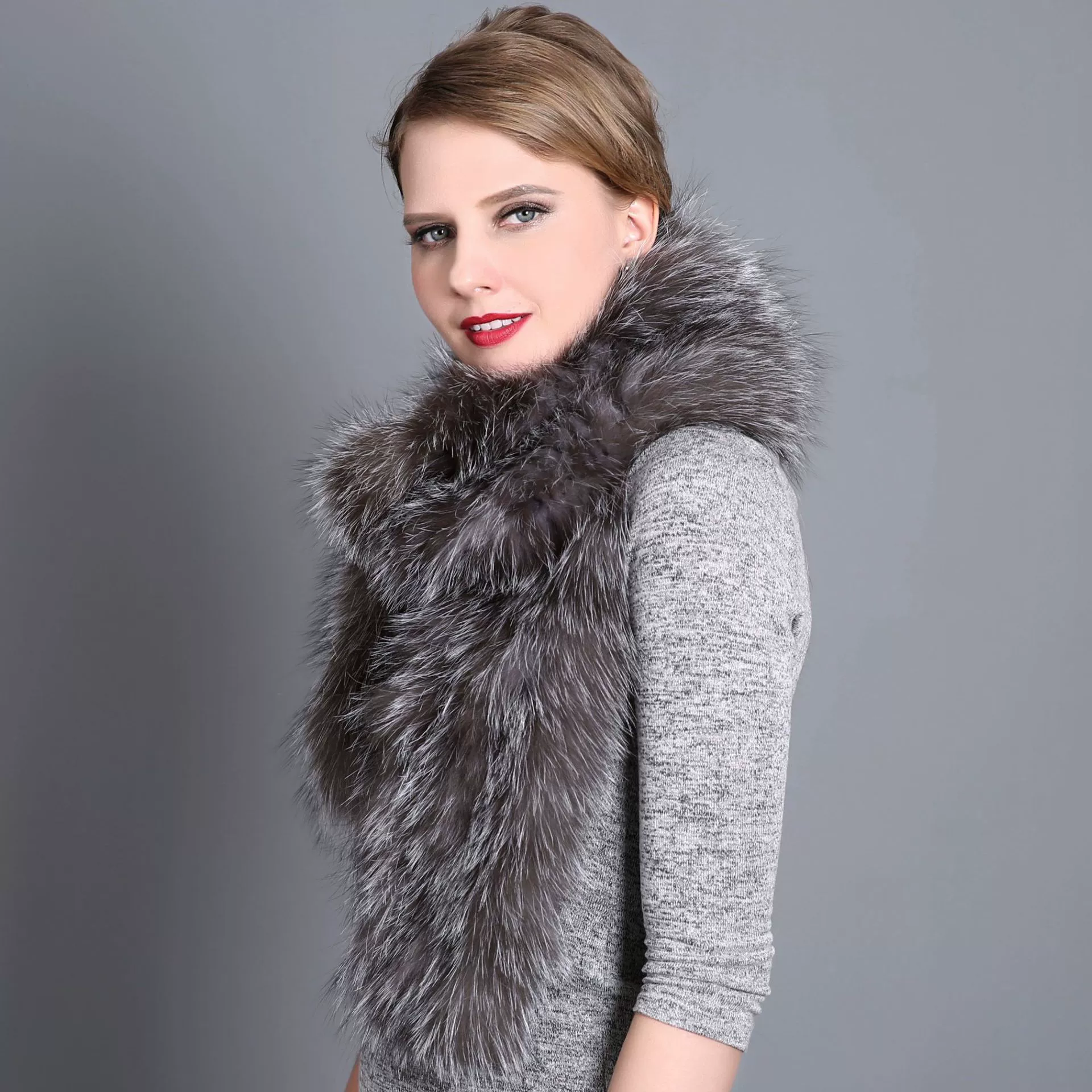 Winter universal keep warm woven scarf