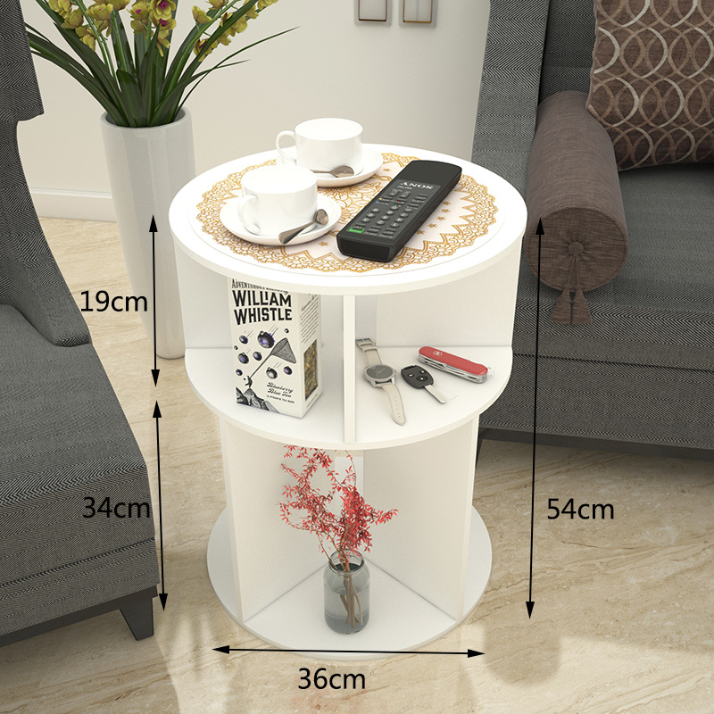 Mesa de café simple casa balcón sala de estar Mini Mesa Redonda apartamento pequeño ocio simple mesa cuadrada dormitorio mesita de noche