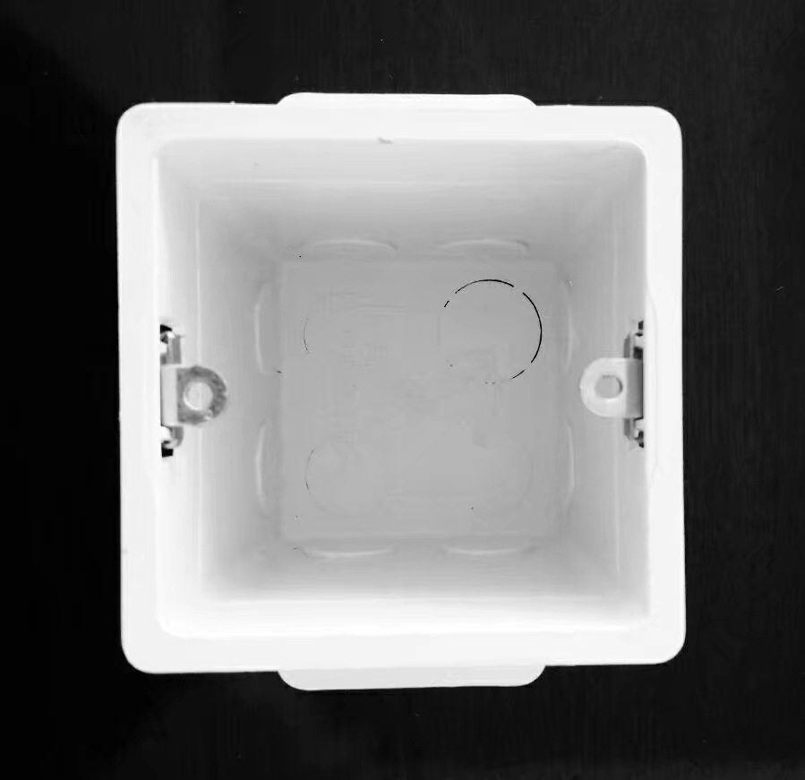 双调中穿方盒  通用86型暗盒底盒 pvc阻燃接线盒 暗装塑料开关暗|ms