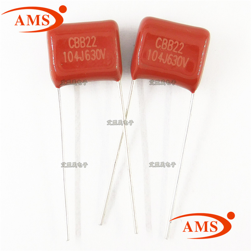 CBB电容 CBB22 630V104J 脚距P10mm 金属化薄膜电容 全新正品现货