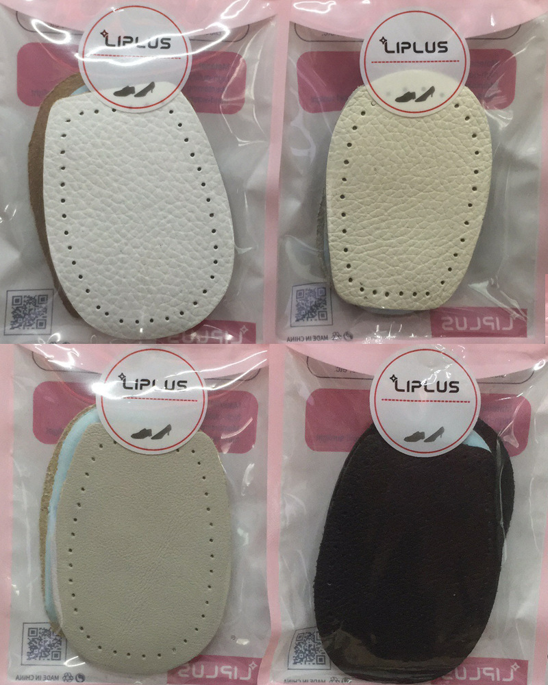 leather heel sticker
