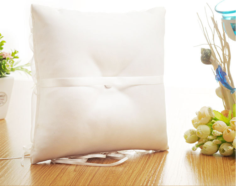 欧美新款蝴蝶结戒枕 新娘婚礼方形水钻戒指托婚礼婚庆用品批发详情图9