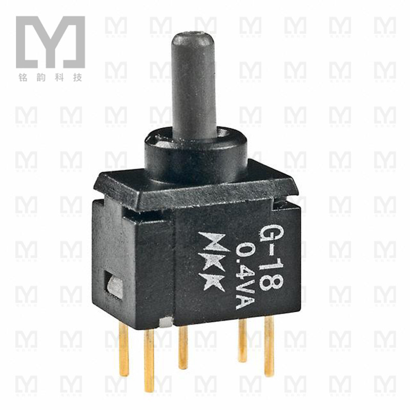 G18AP【拨动开关】SWITCH TOGGLE SPDT 0.4VA 28V