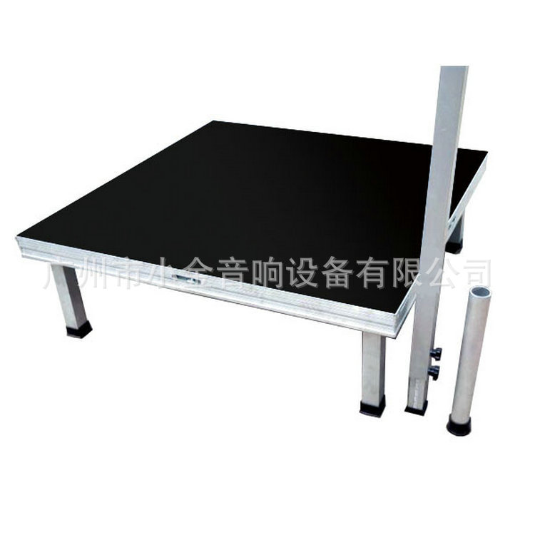活动便捷式拼装舞台，铝质简易舞台装置，1.22*1.22m舞台价钱