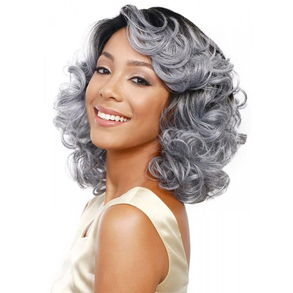 Women's Fashion Street High Temperature Wire Slanted Bangs Short Curly Hair Wigs display picture 3