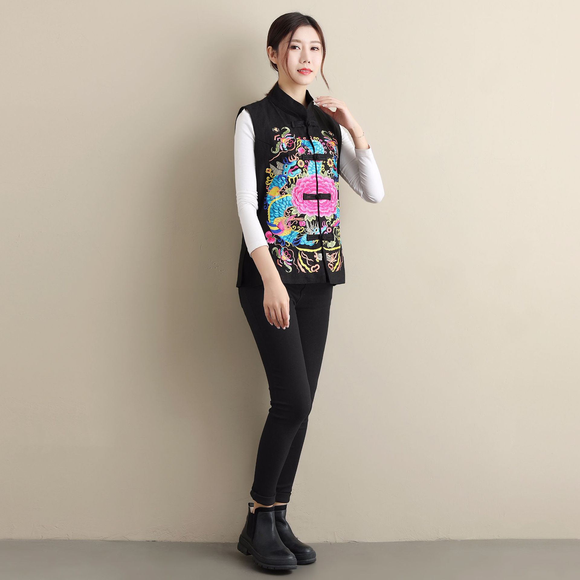 Gilet femme MA FAN TISSU en Coton - Ref 3316321 Image 38