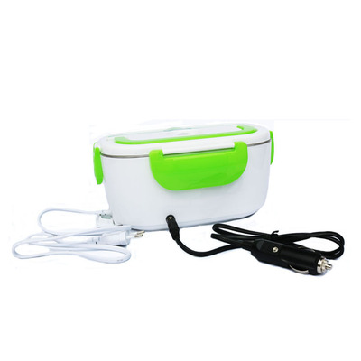 Dual use electrothermal Lunch box portable Plug in heating Stainless steel Internal bile Dual use Lunch box Cross border gift