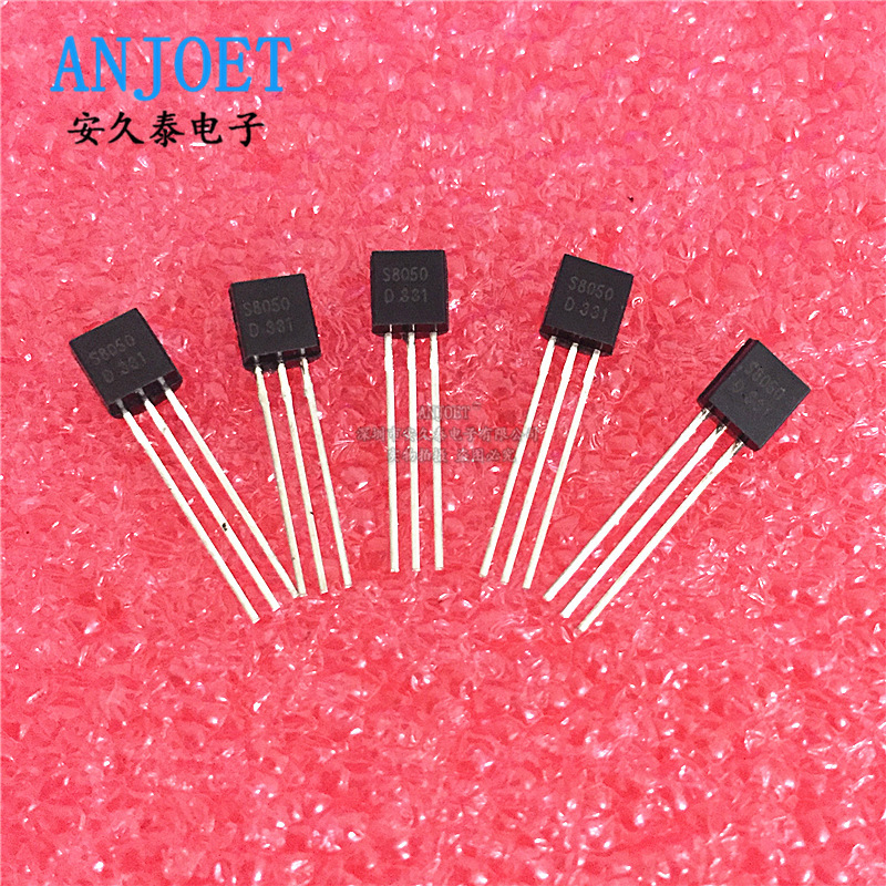 Plug-In triode S8050 8050D NPN power transistor 0.5A/25V TO-92 brand new original Plug-In triode S8050 8050D NPN power transistor 0.5A/25V TO-92 brand new original