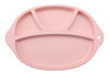 Handheld food silicone for feeding, children's dinner plate for elementary school students