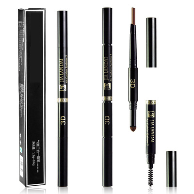 triangle Refill automatic rotate Lauder Triple air cushion Eyebrow pencil Eyebrow brush Eyebrow Cosmetics waterproof Not blooming