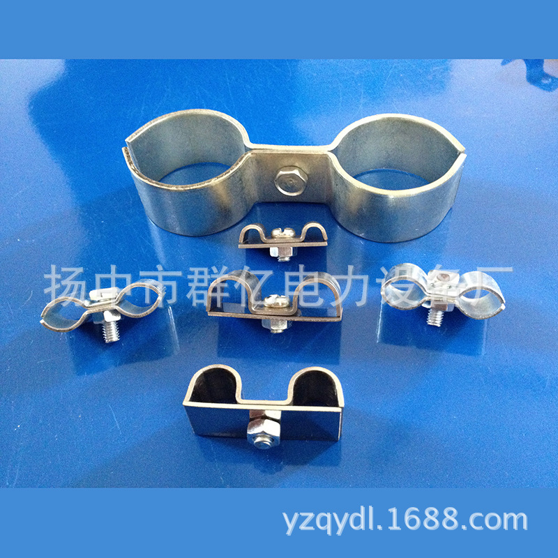 K03单孔双管卡M型管卡仪表双管卡 弹簧支吊架 双面管卡 双耳管夹-阿里巴巴