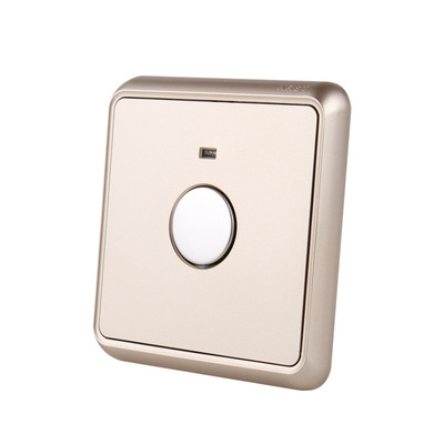 KRST 86型暗装 E7金 磷铜银点厂家批发家用开关触摸开关