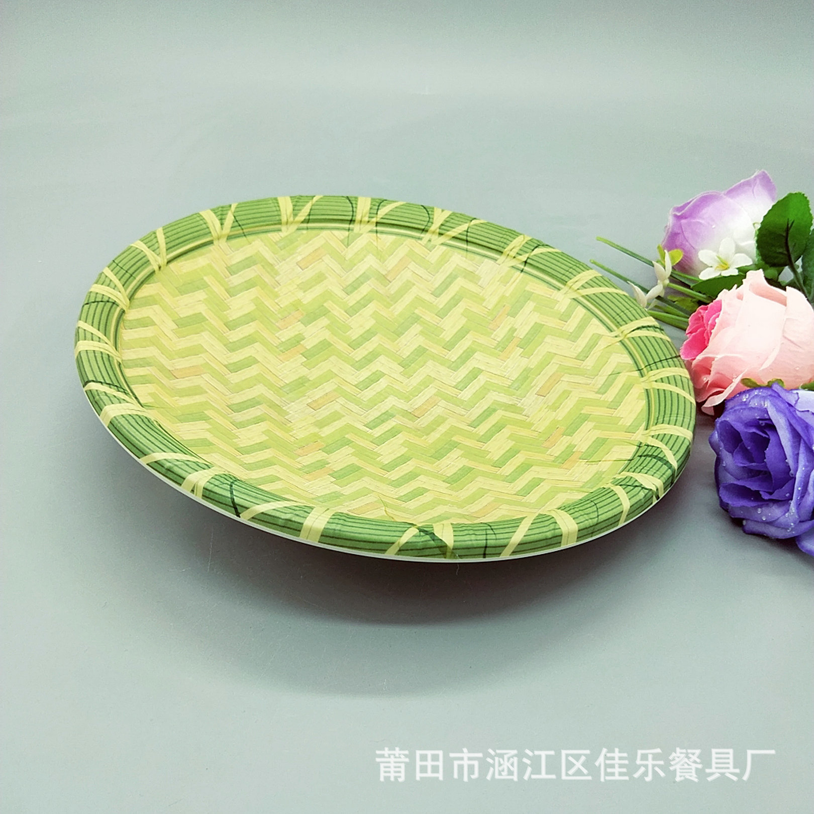 竹编的大圆盘叫什么,竹篾盘子,晒谷子的竹编的叫什么_大山谷图库