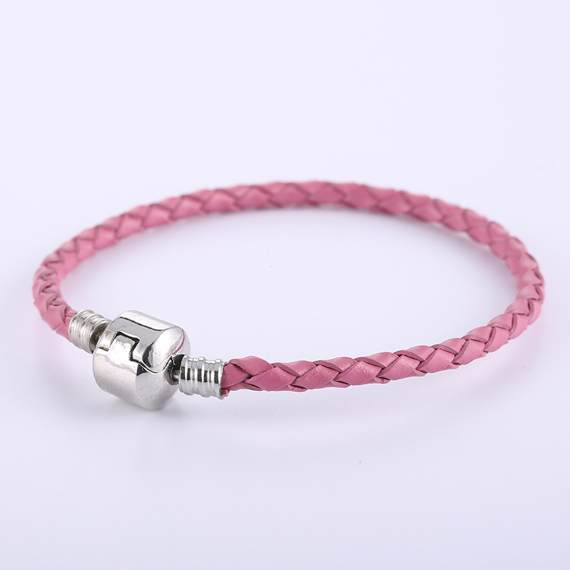 DIY Leather Beaded Bracelet 9