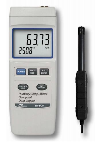 中国台湾路昌Lutron YK-90HT数显温湿度计