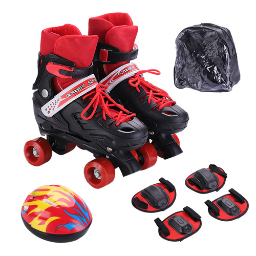 Men and women's double row roller skate inline skates set factory supply wholesale roller skates inline skates ice skates 