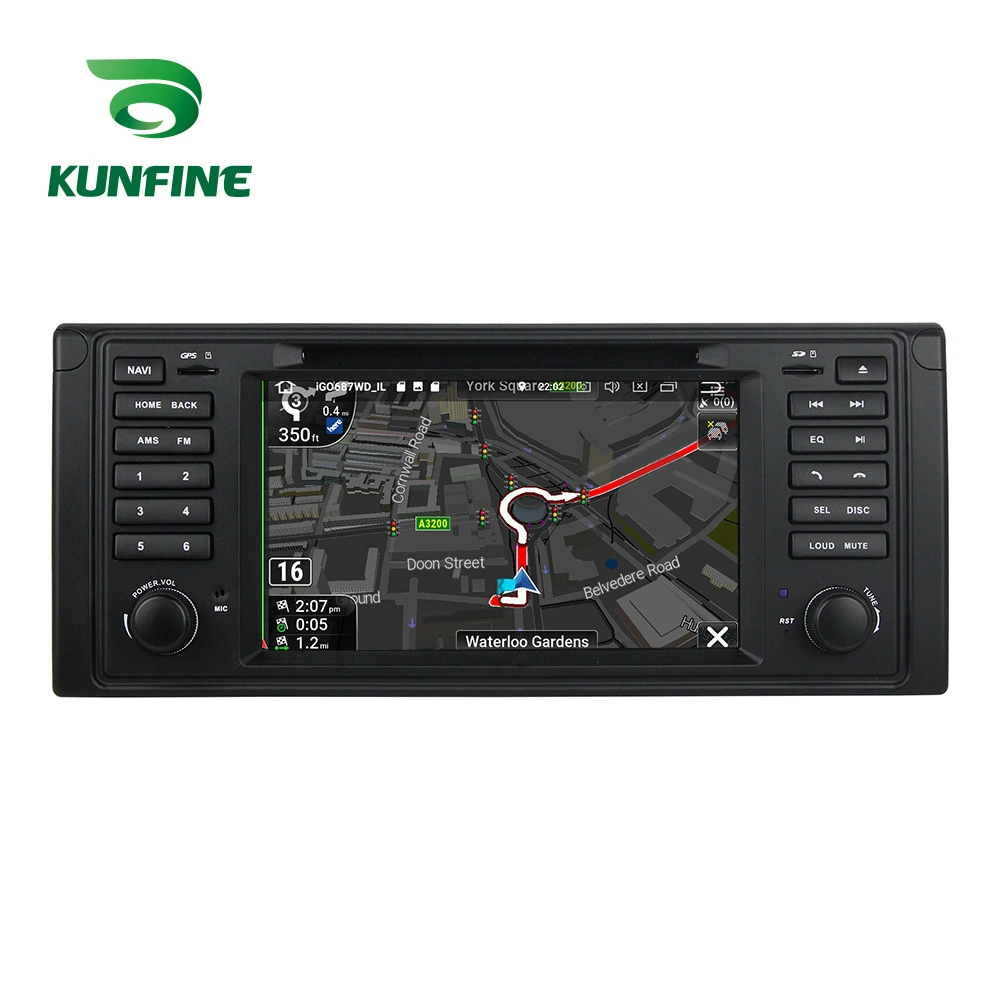 Подходит для BMW 5 серии восьмиядерный Android 10.0 автомобильный DVD-навигация GPS разворот изображения все-в-одном