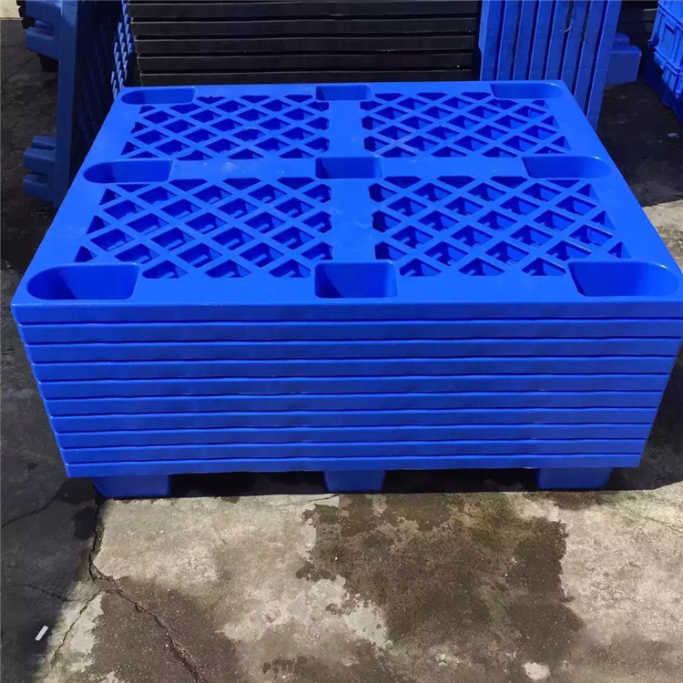 佛山阳江网格九脚塑料卡板1100*1000*145顺德 清溪塑胶叉车地台板