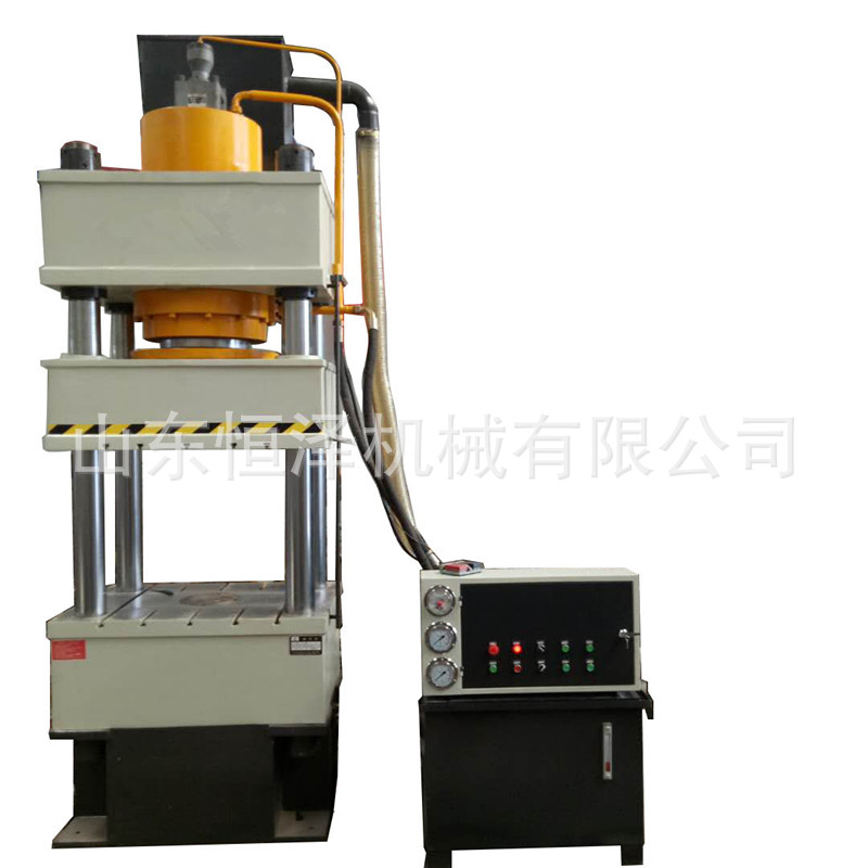 400吨盐球液压机 薄板拉伸成型四柱三梁液压机