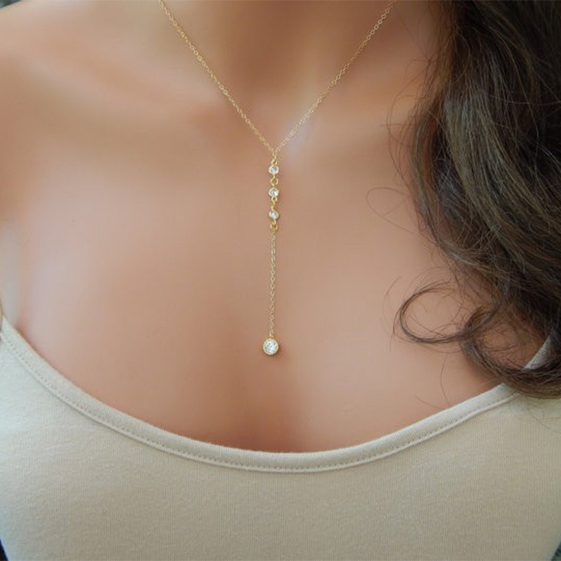 Fashion New Clavicle Chain Spring New La...