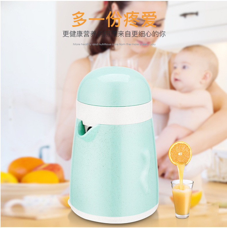 橙汁榨汁机手动压橙子器简易迷你炸果汁杯小型家用水果柠檬榨汁器