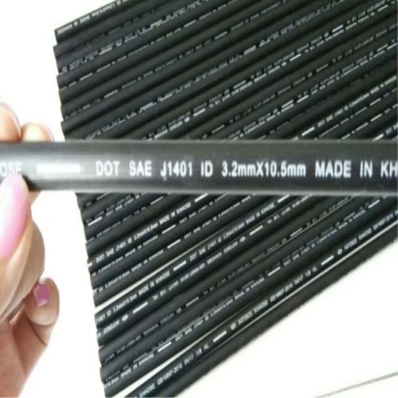 供应制动软管条纹刹车管 黑色液压制动软管高压刹车管油管GB16897