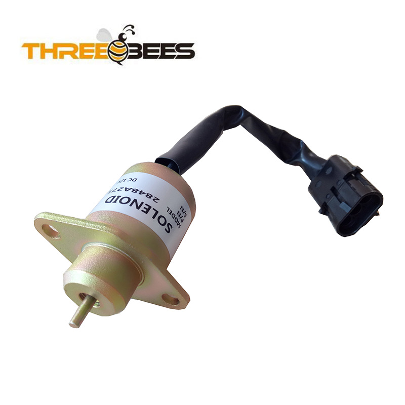 挖掘机配件熄火开关SA-4934-12 扁插电磁阀熄火开关 2848A275