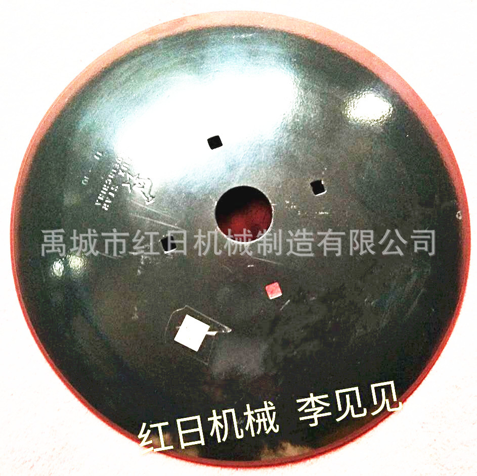 生产驱动圆盘犁片   65锰钢缺口耙片  加工定做各种犁片耙片