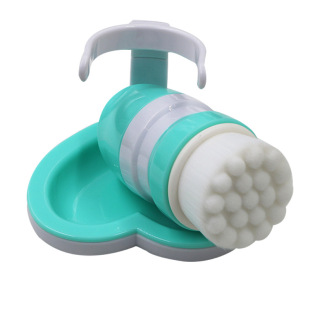 Factory spot direct single baby with tray makeup remover face wash brush face cleaning brush can be customized wholesale