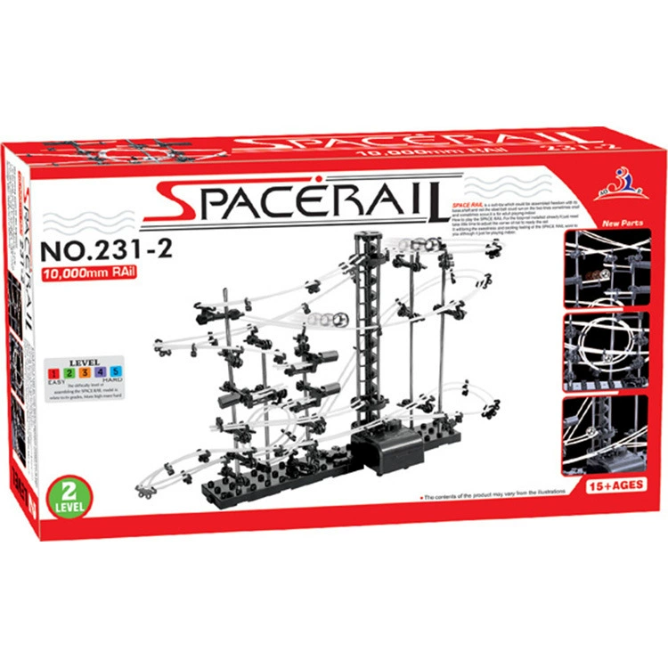 Spacerail, конструктор космоса с рельсами, игрушка, американские горки, DIY, наука и техника