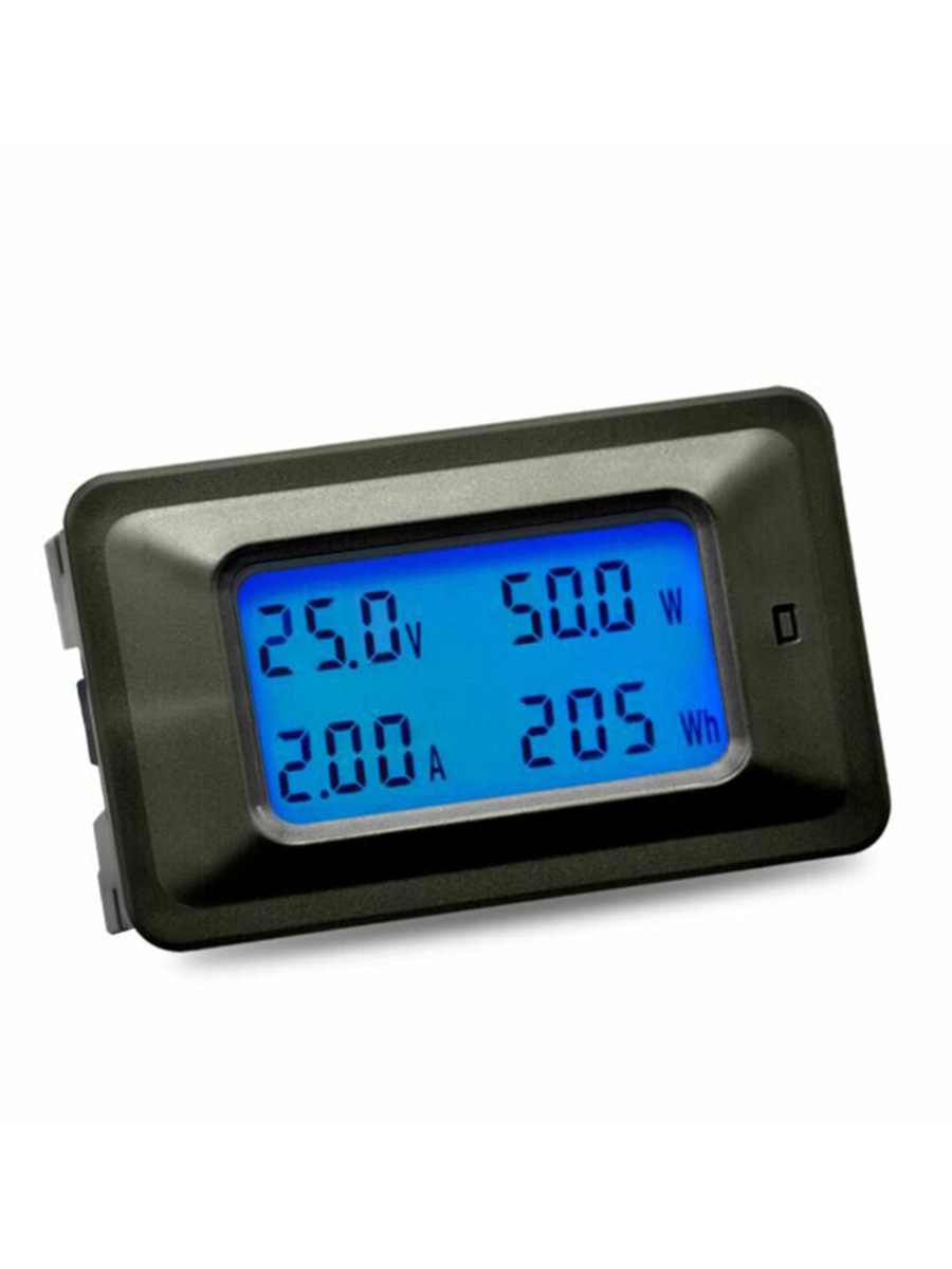 20A/50A/100A多功能直流數顯電壓電流功率電量表頭電能電力監測儀
