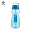 Capacious handheld glass, street sports bottle with glass